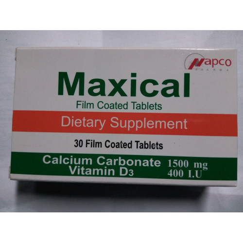 maxical-30-tab-calcium-carbonate-vitamin-d3